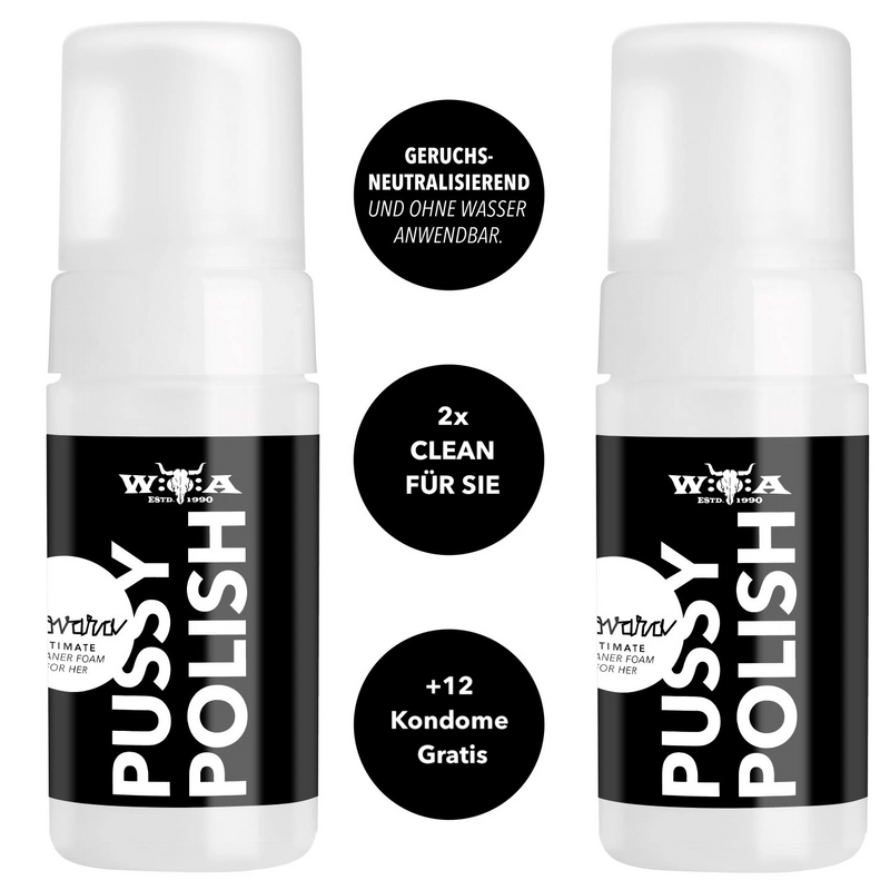 Loovara 2x Intimwasch-Schaum Wacken Edition + 12 Kondome GRATIS