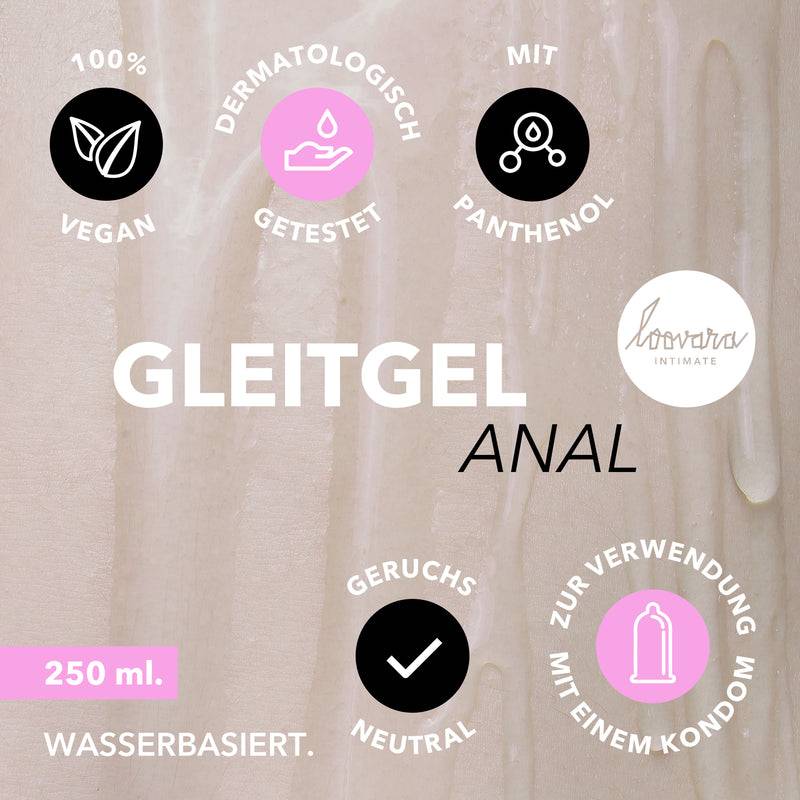 Loovara GLORY HOLES (250ml) - Anal Gleitgel