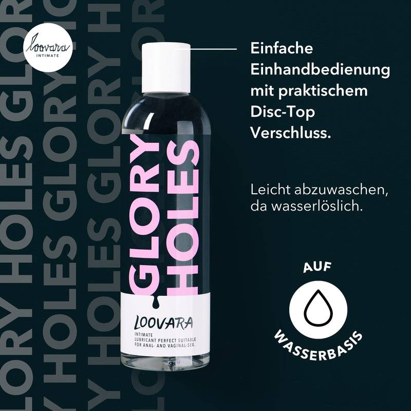 Loovara GLORY HOLES (250ml) - Anal Gleitgel