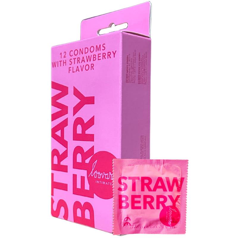 Loovara KONDOM STRAWBERRY 53MM