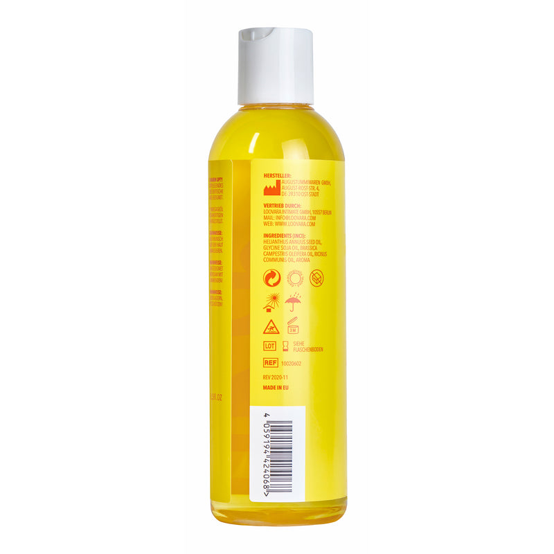 Loovara WARM UP?! WÄRMENDES MASSAGEÖL (250ml / 1000ml)