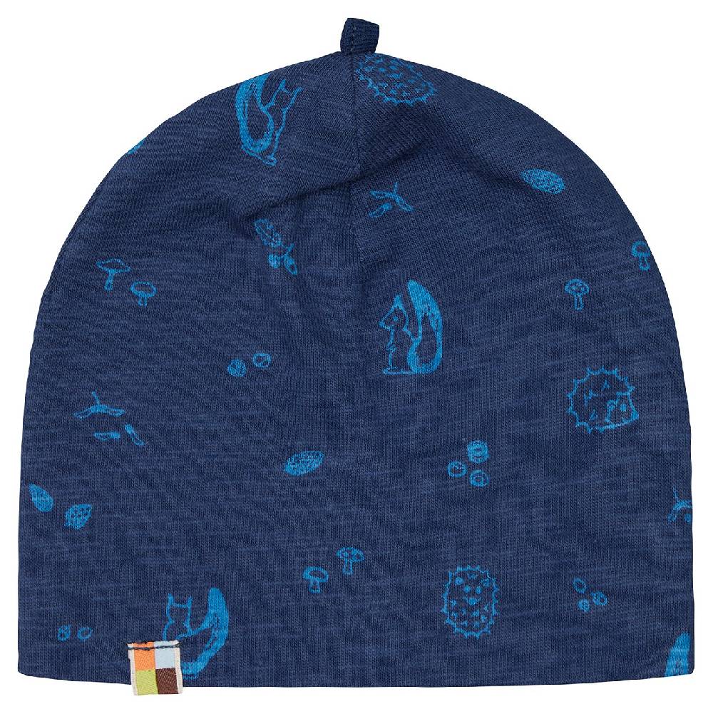 Loud Proud Beanie aus Slub Jersey mit Druck