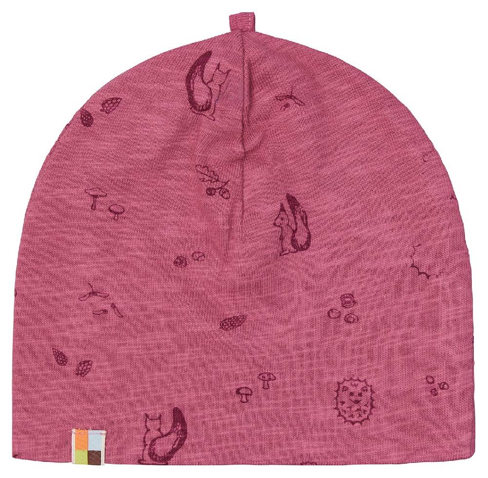 Loud Proud Beanie aus Slub Jersey mit Druck