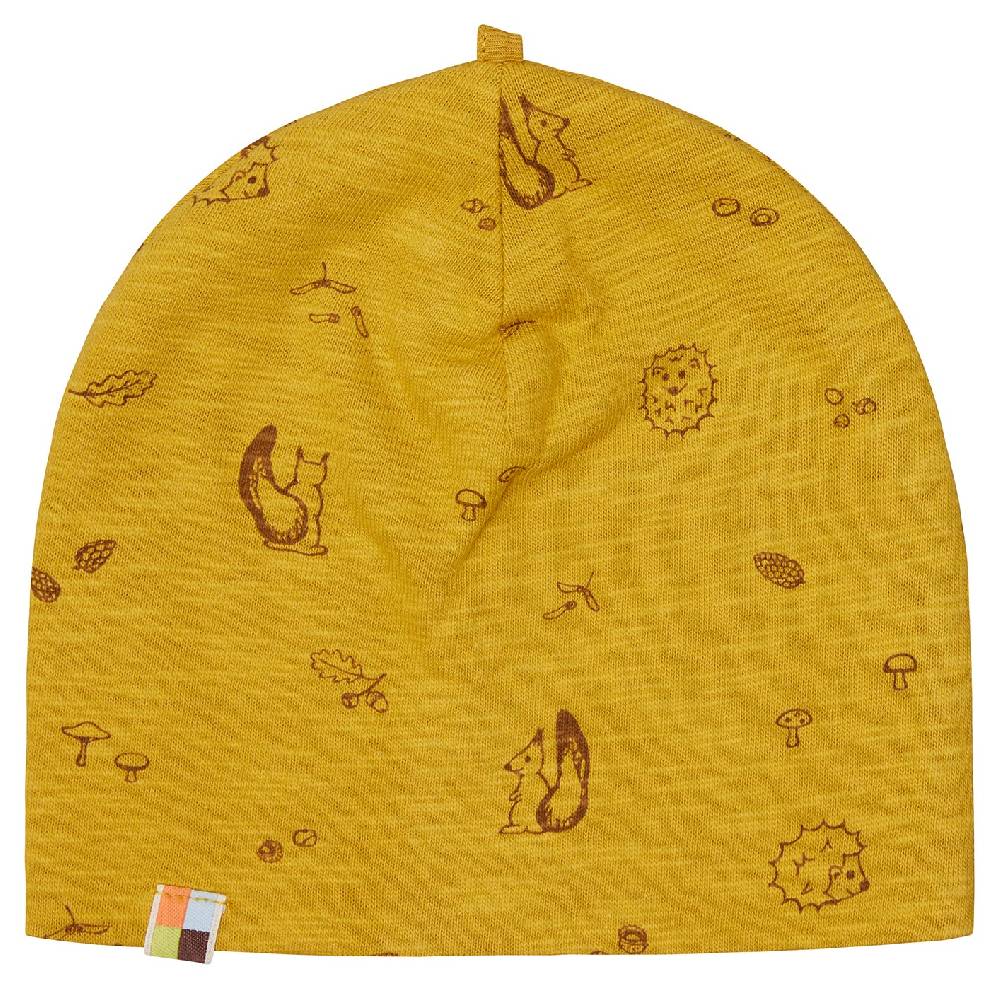 Loud Proud Beanie aus Slub Jersey mit Druck