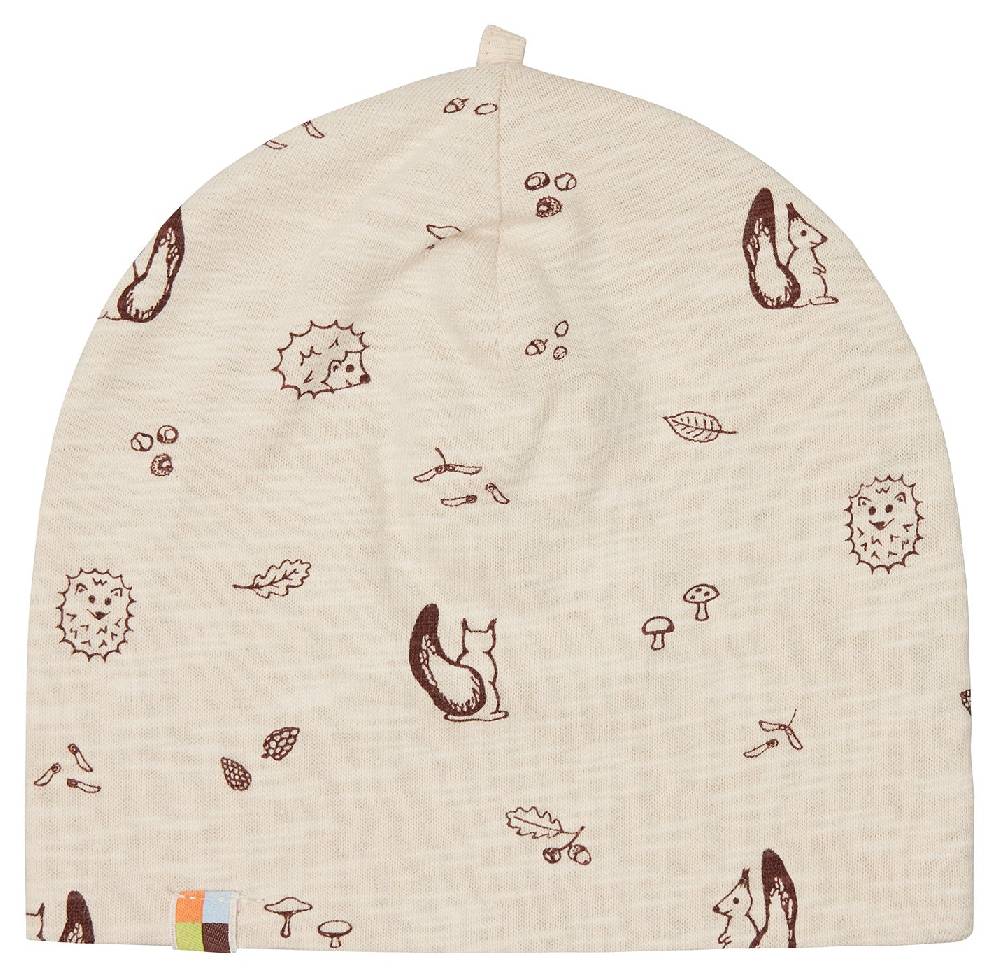 Loud Proud Beanie aus Slub Jersey mit Druck