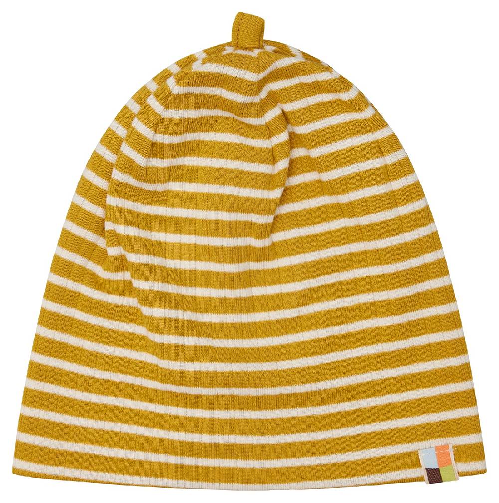 Loud Proud Beanie gestreift mit Rippe