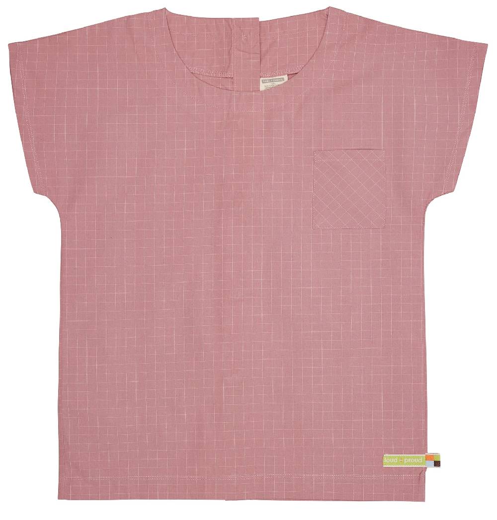 Loud Proud Bluse aus feinem Karo