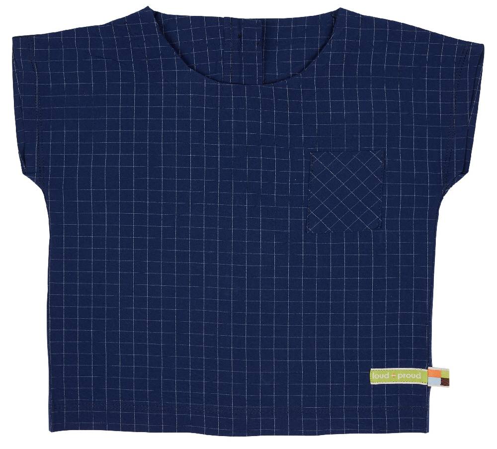 Loud Proud Bluse aus feinem Karo