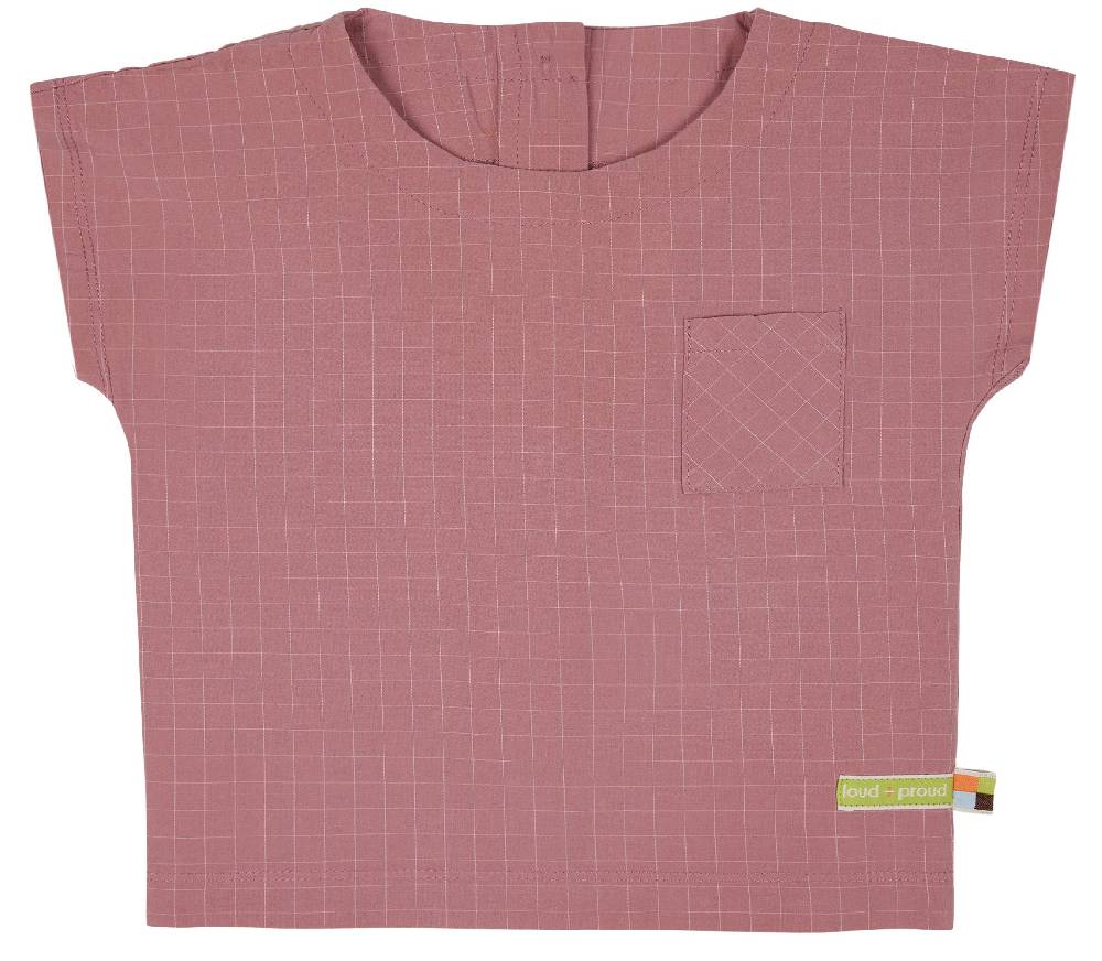 Loud Proud Bluse aus feinem Karo