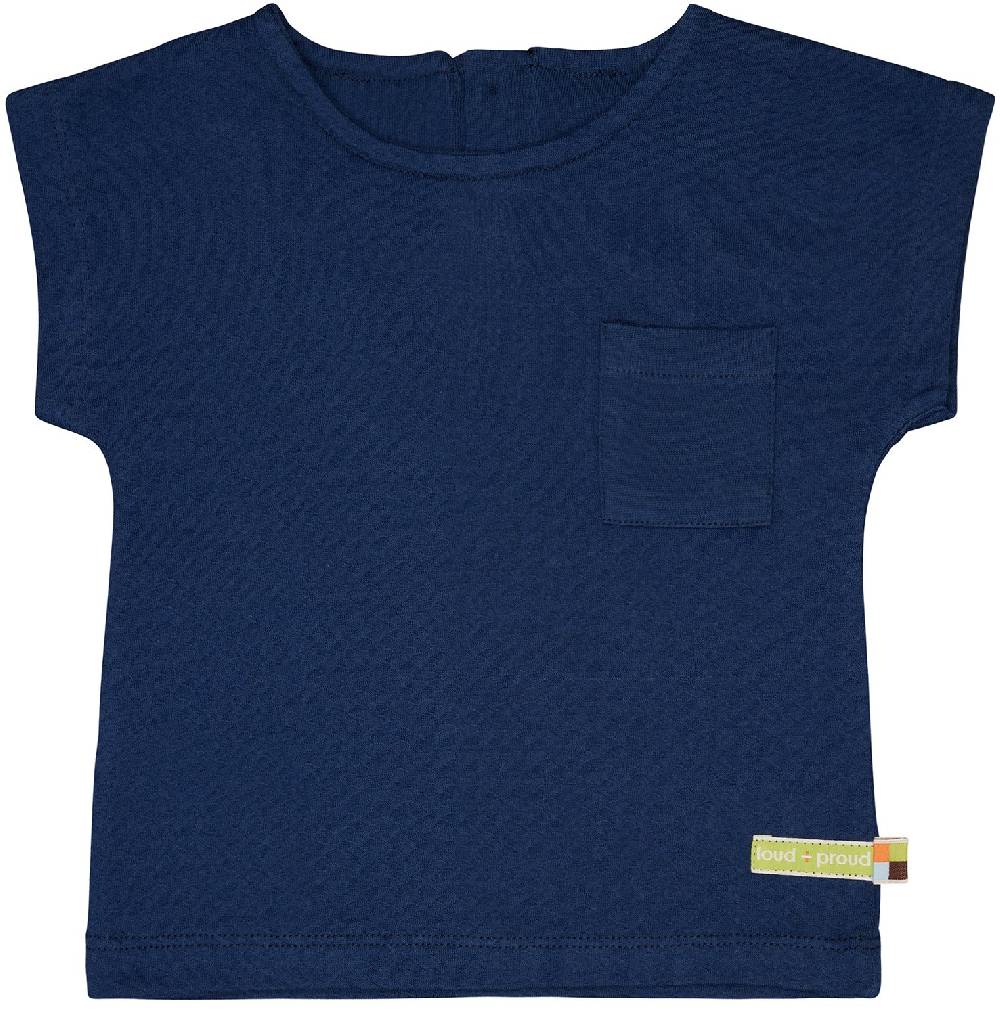 Loud Proud Blusenshirt aus Musseline Jersey