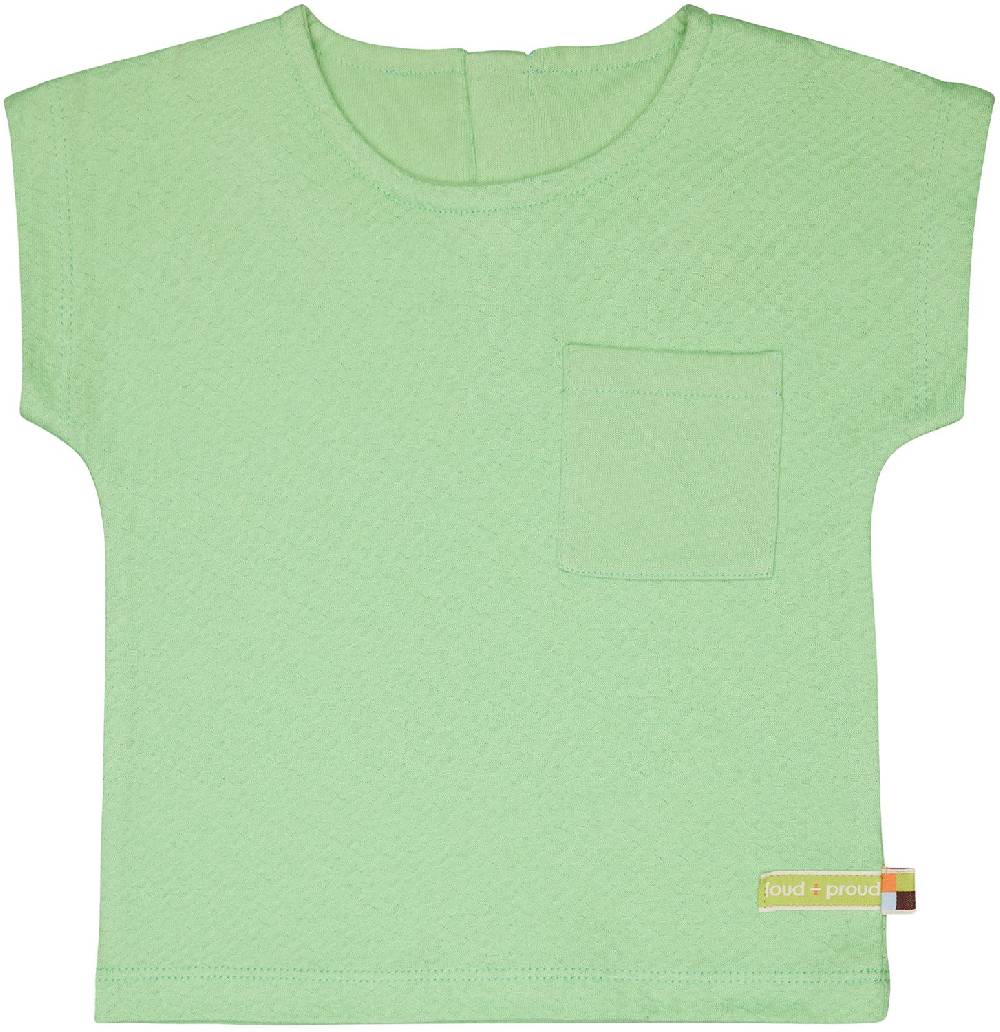 Loud Proud Blusenshirt aus Musseline Jersey