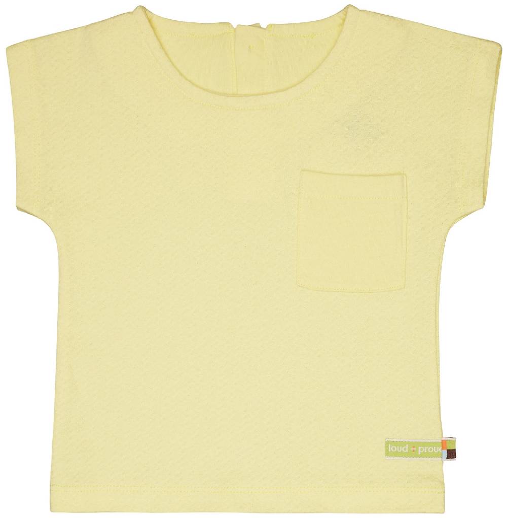 Loud Proud Blusenshirt aus Musseline Jersey