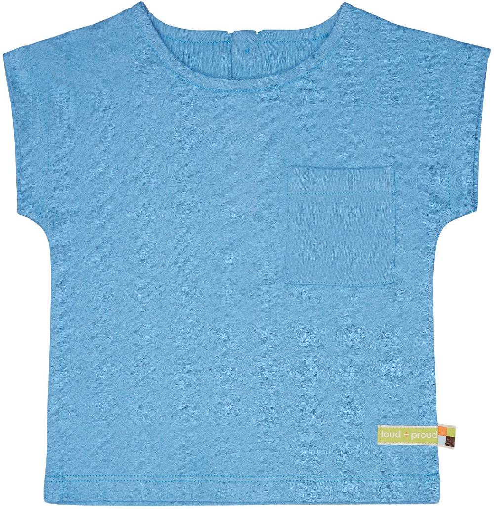 Loud Proud Blusenshirt aus Musseline Jersey