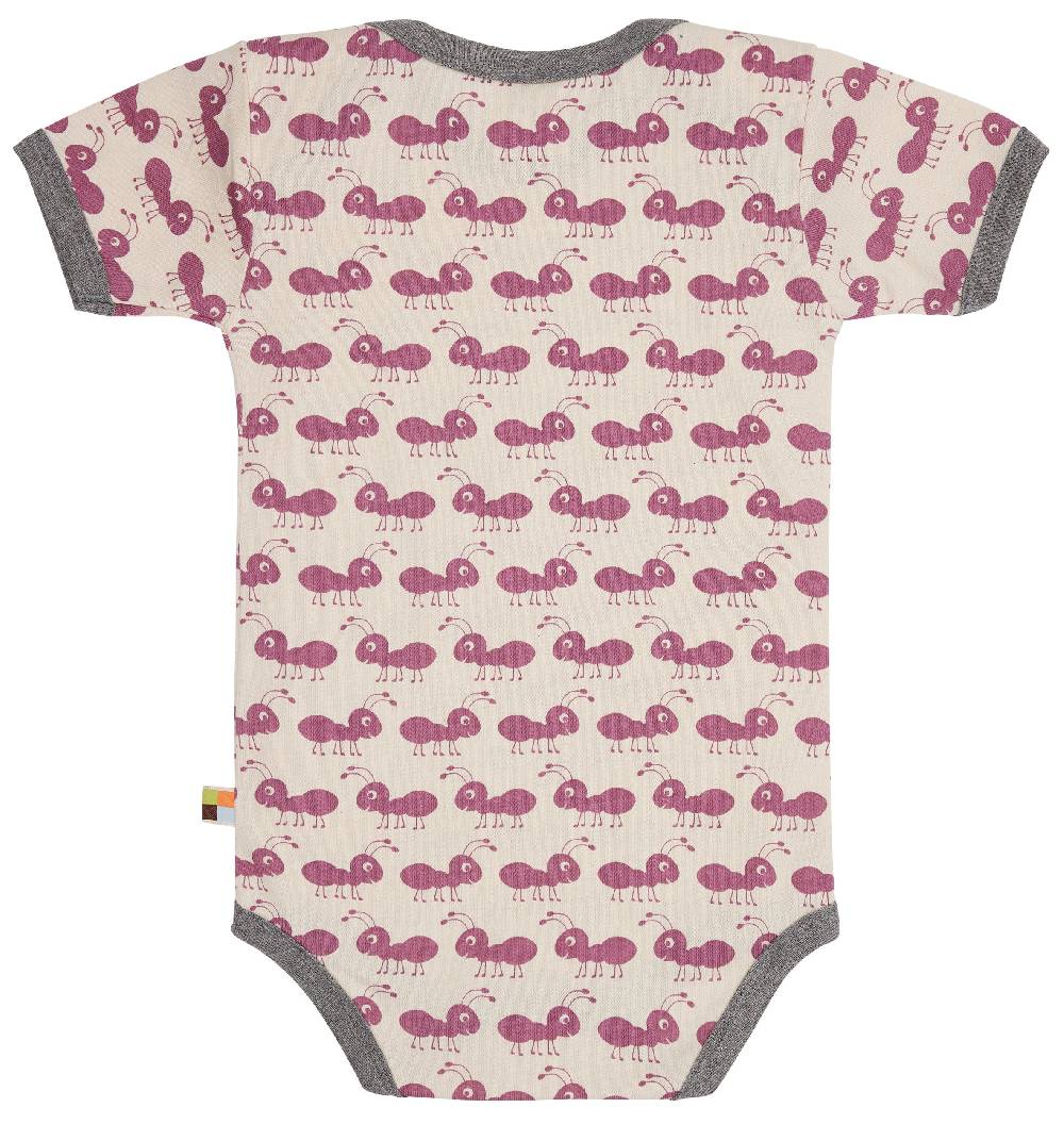 Loud Proud Body Kurzarm Mit Druck Ameisen