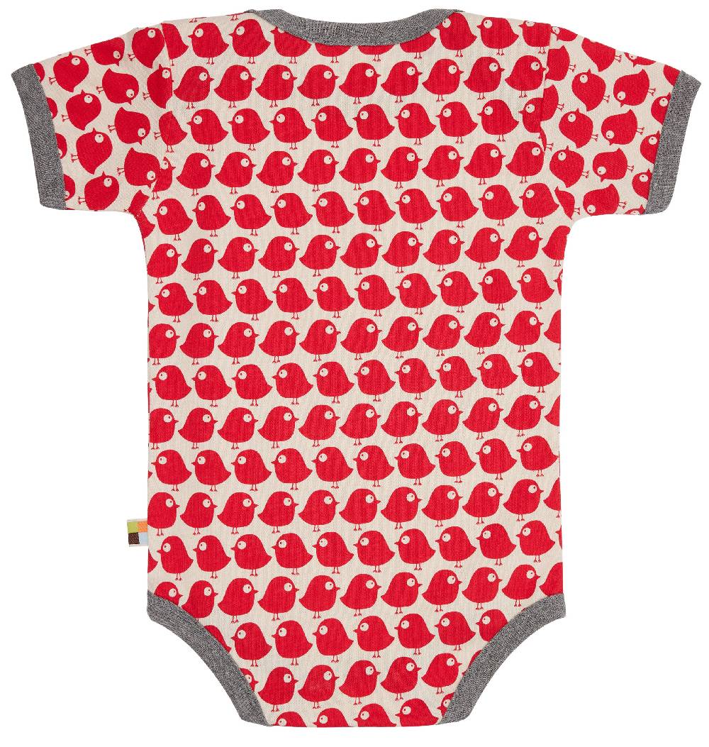 Loud Proud Body Kurzarm Mit Druck Vögel