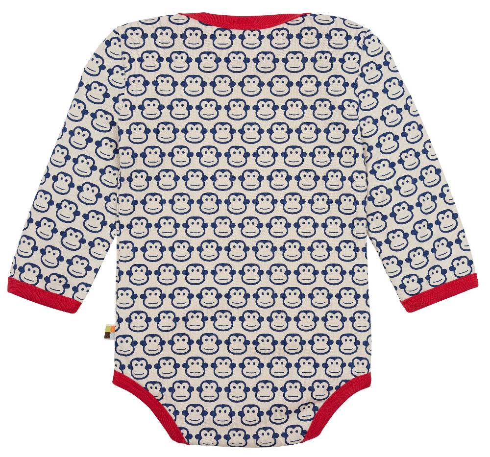 Loud Proud Body Langarm Mit Druck Affen