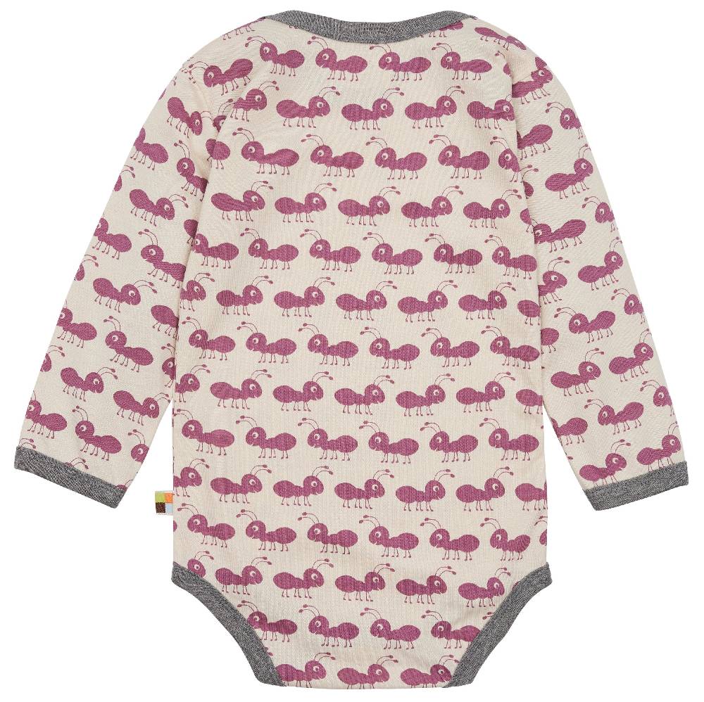 Loud Proud Body Langarm Mit Druck Ameisen