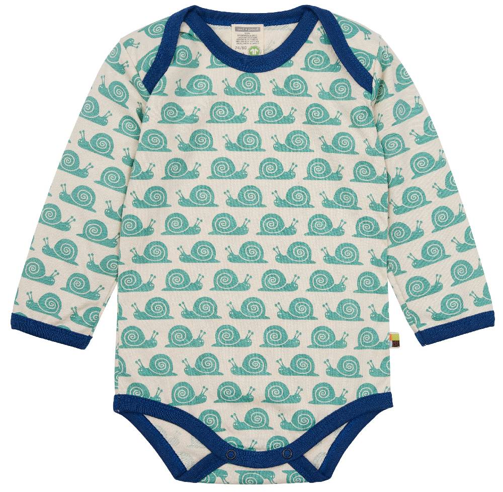 Loud Proud Body Langarm mit Druck Schnecken