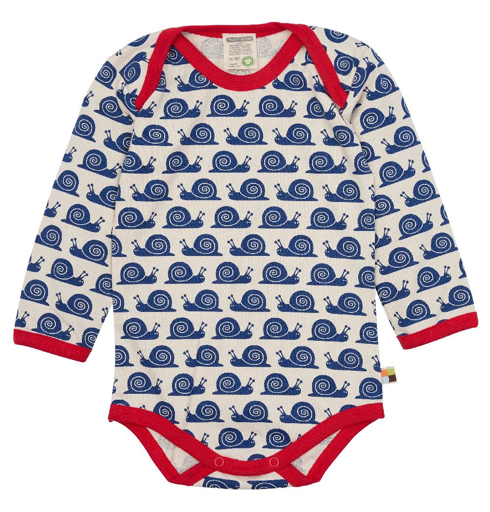 Loud Proud Body Langarm mit Druck Schnecken