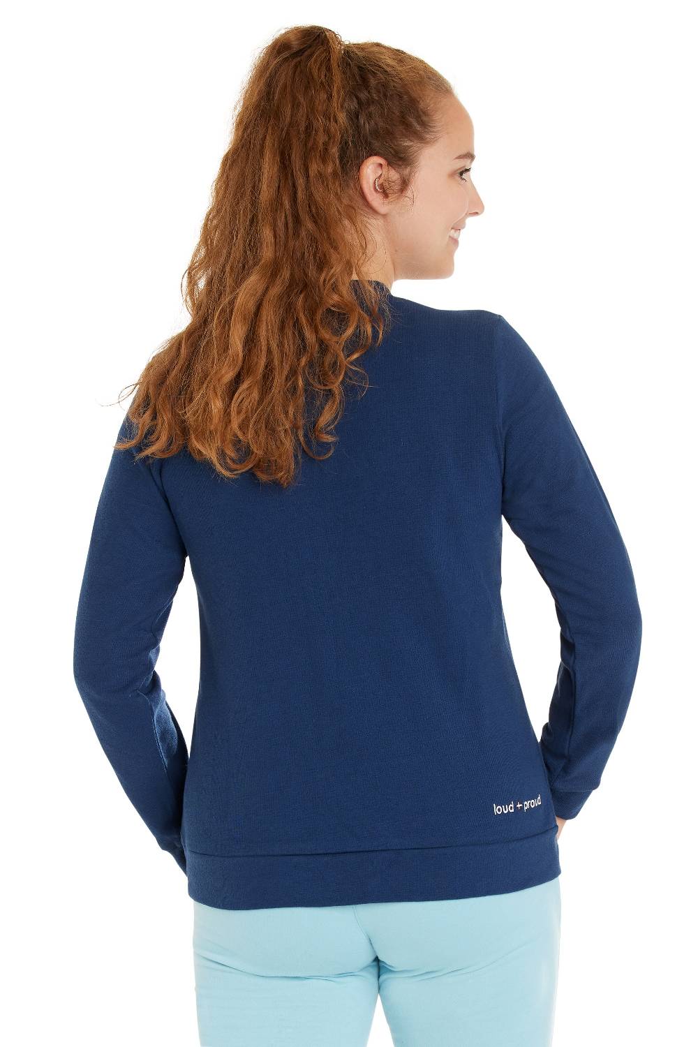 Loud Proud Damen Sweat Strukturmuster