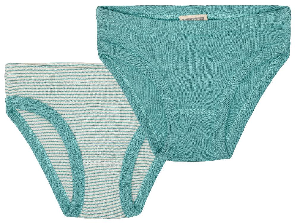 Loud Proud Doppelpack Slips aus Feinripp