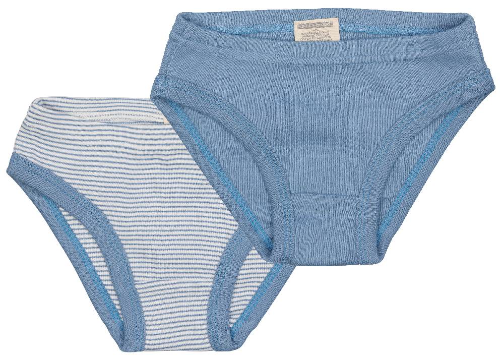 Loud Proud Doppelpack Slips aus Feinripp