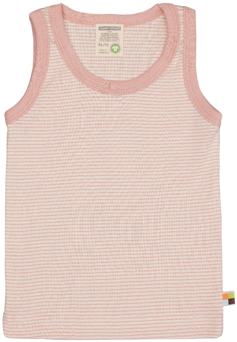 Loud Proud Doppelpack Unterhemden Aus Feinripp