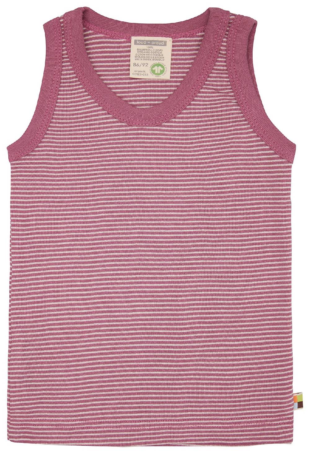 Loud Proud Doppelpack Unterhemden Aus Feinripp