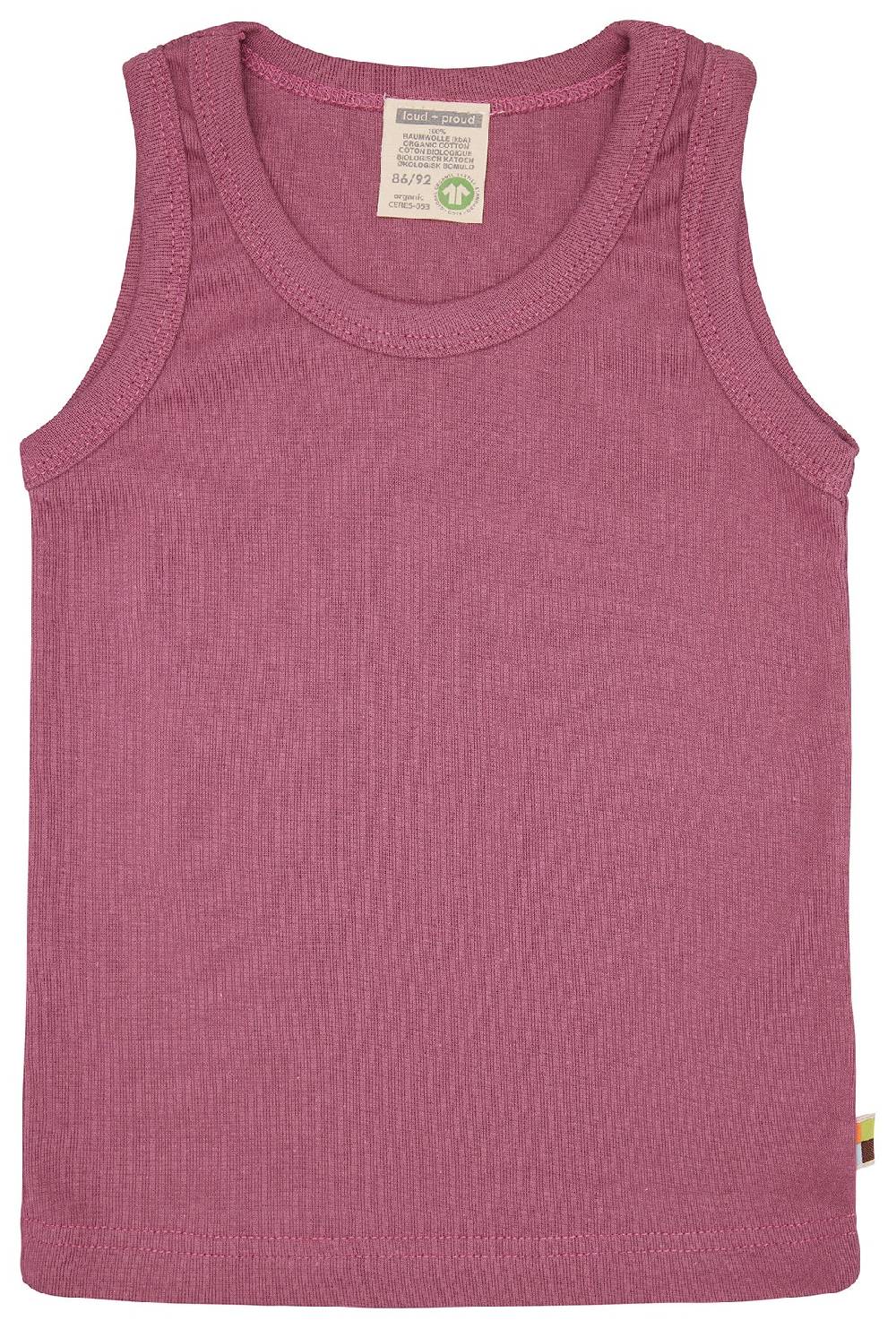 Loud Proud Doppelpack Unterhemden Aus Feinripp