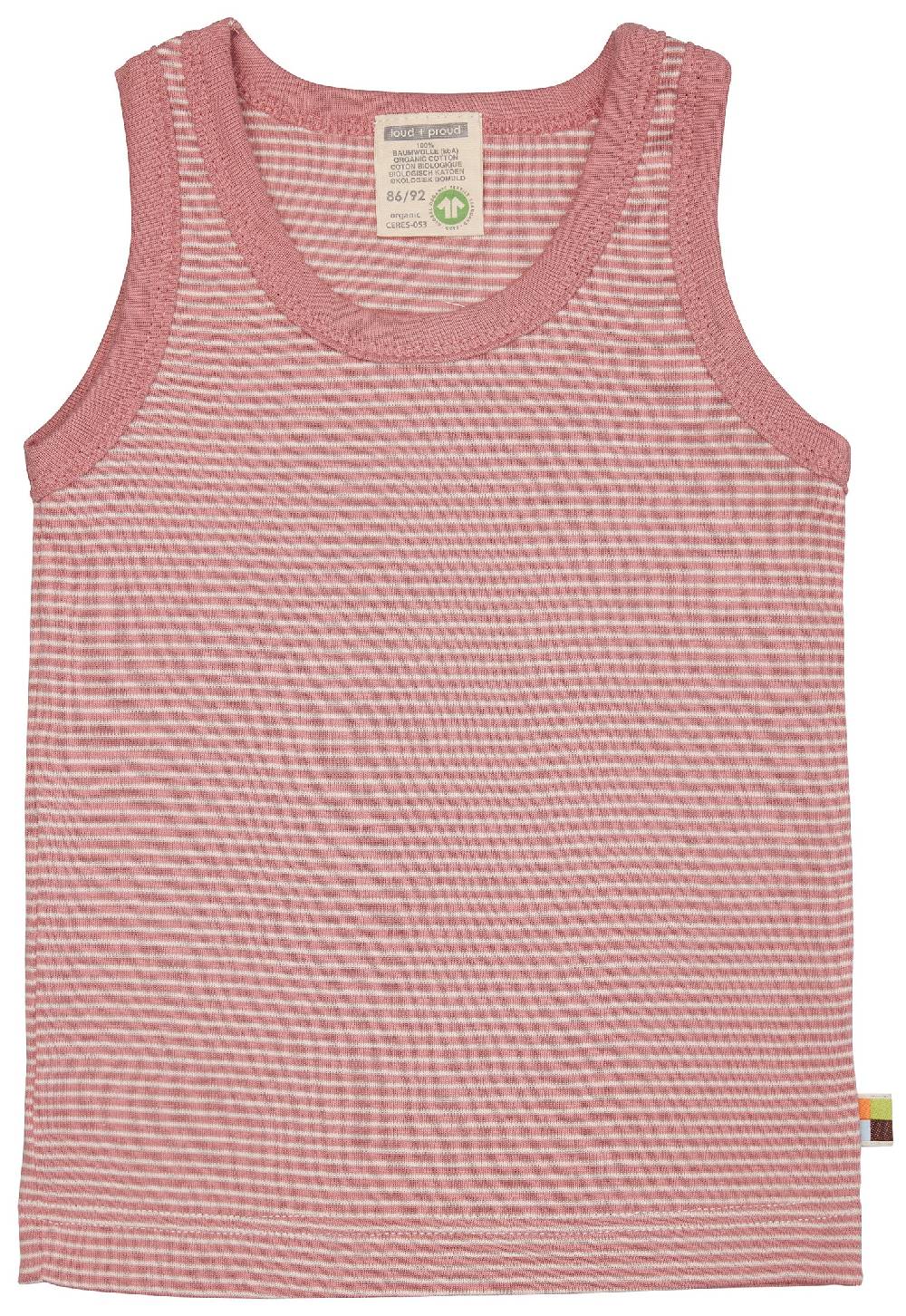 Loud Proud Doppelpack Unterhemden Aus Feinripp