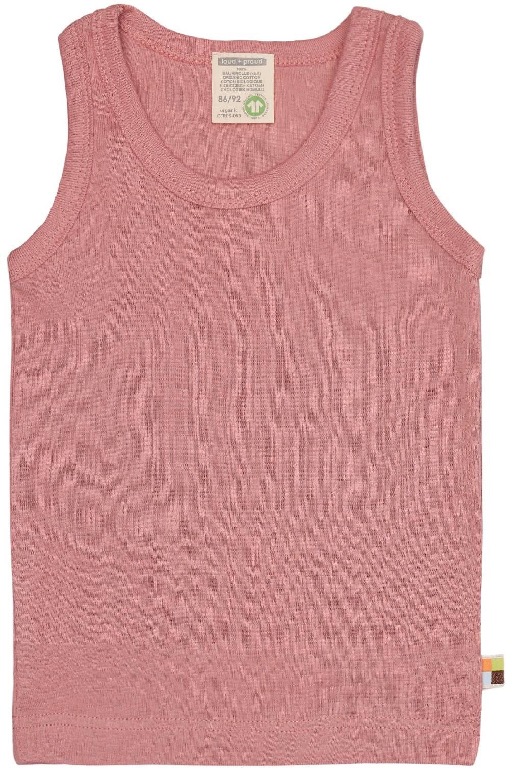 Loud Proud Doppelpack Unterhemden Aus Feinripp