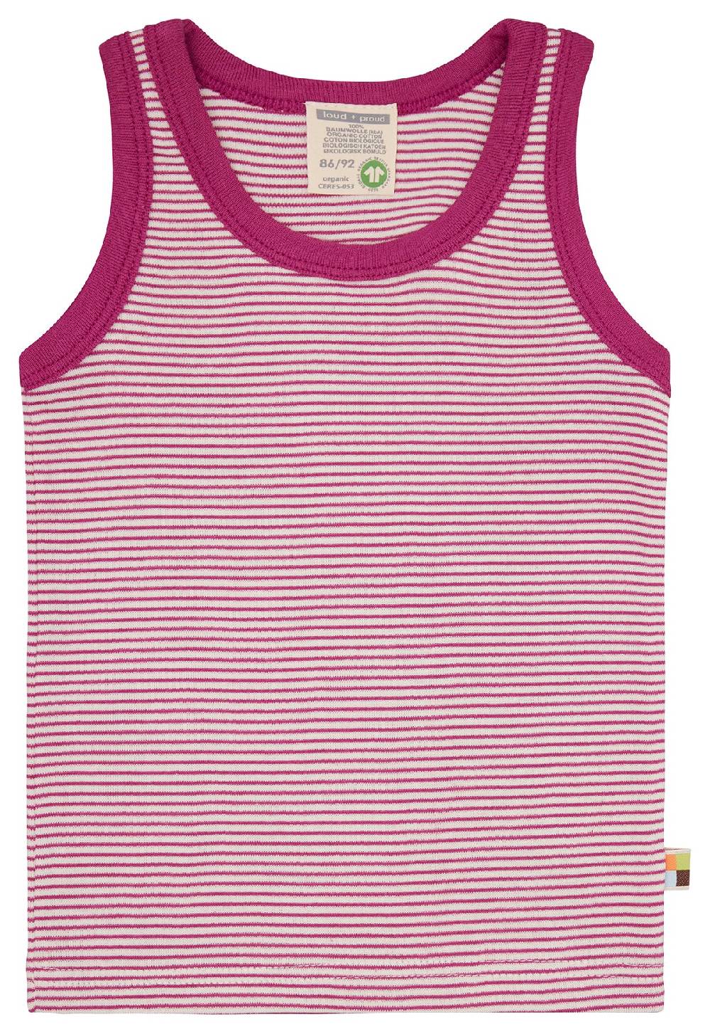 Loud Proud Doppelpack Unterhemden Aus Feinripp