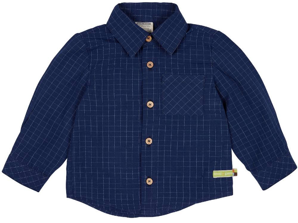 Loud Proud Hemd aus feinem Karo