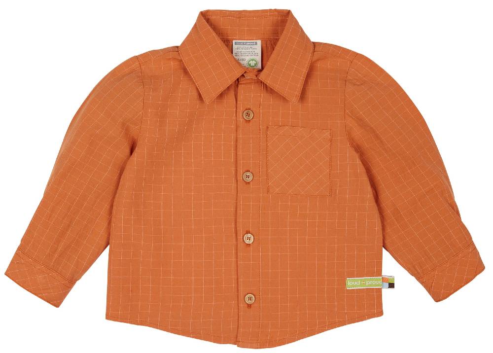 Loud Proud Hemd aus feinem Karo