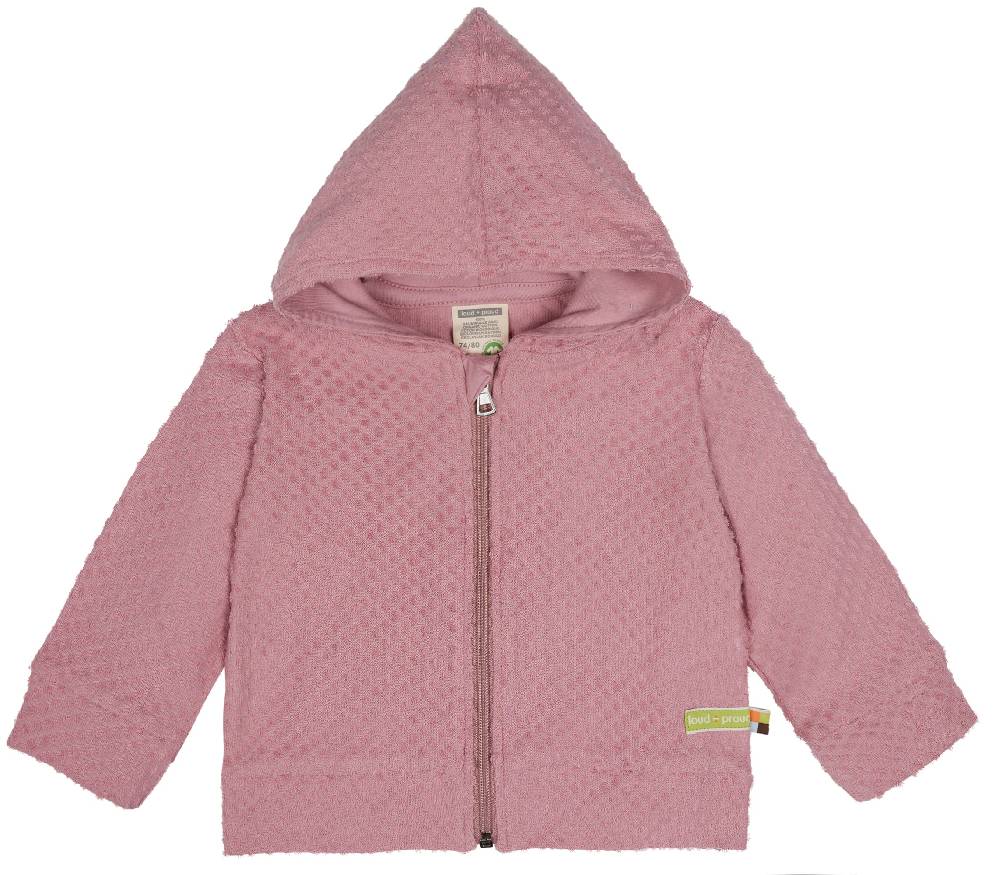 Loud Proud Jacke aus Frottee mit Punkten