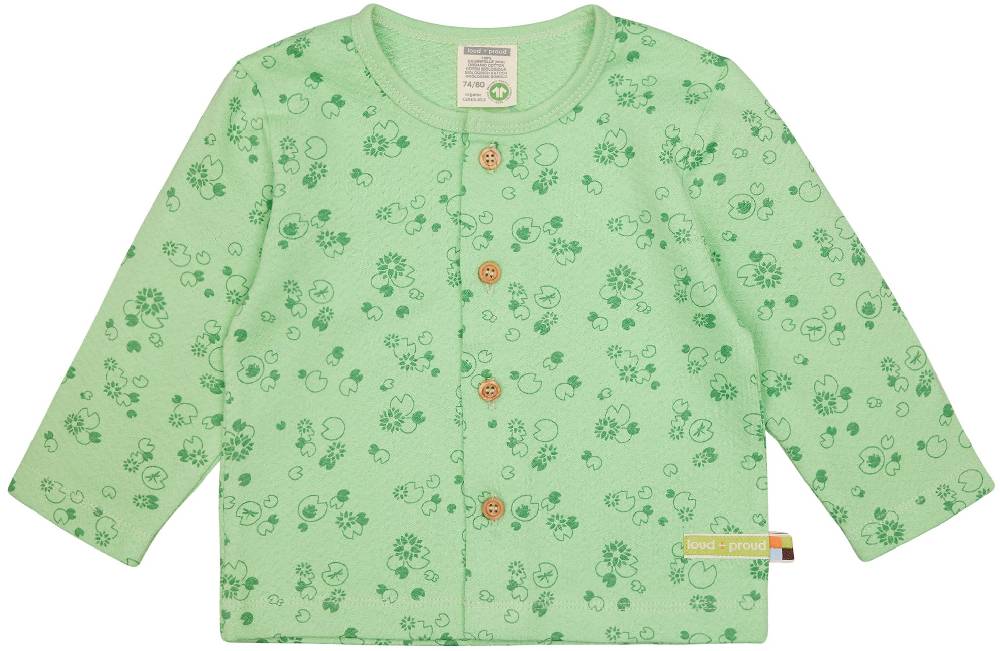 Loud Proud Jacke aus Musseline Jersey mit Druck