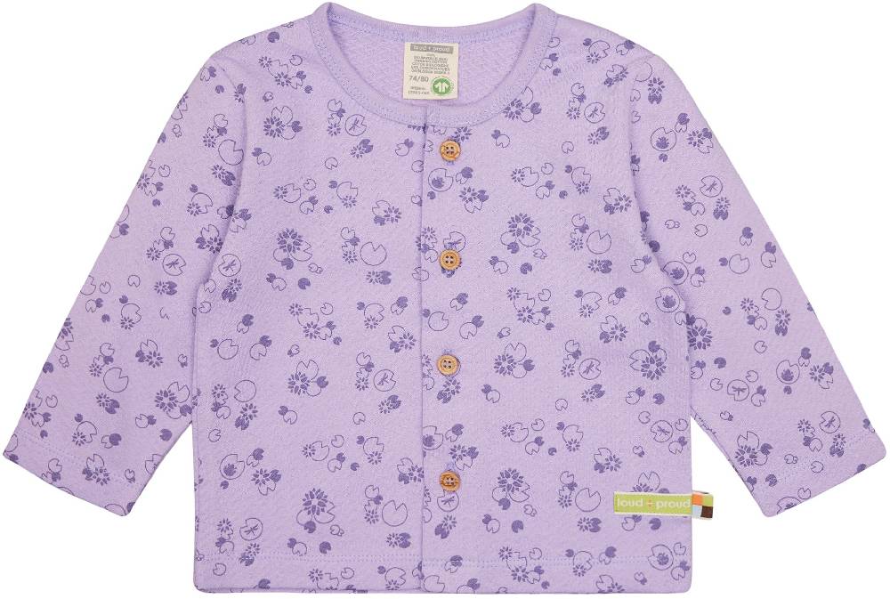 Loud Proud Jacke aus Musseline Jersey mit Druck