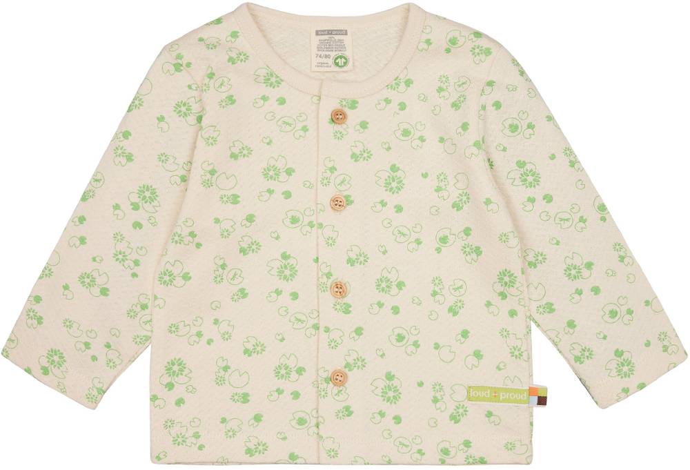 Loud Proud Jacke aus Musseline Jersey mit Druck