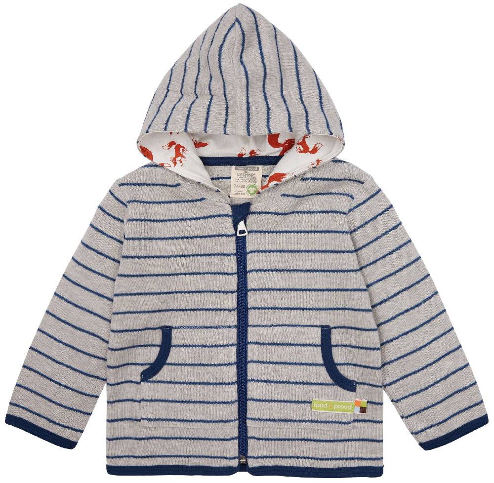 Loud Proud Jacke Interlock gestreift