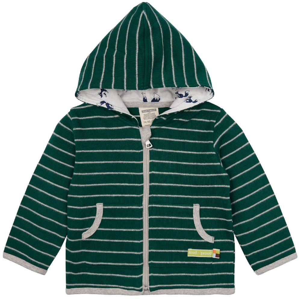 Loud Proud Jacke Interlock gestreift