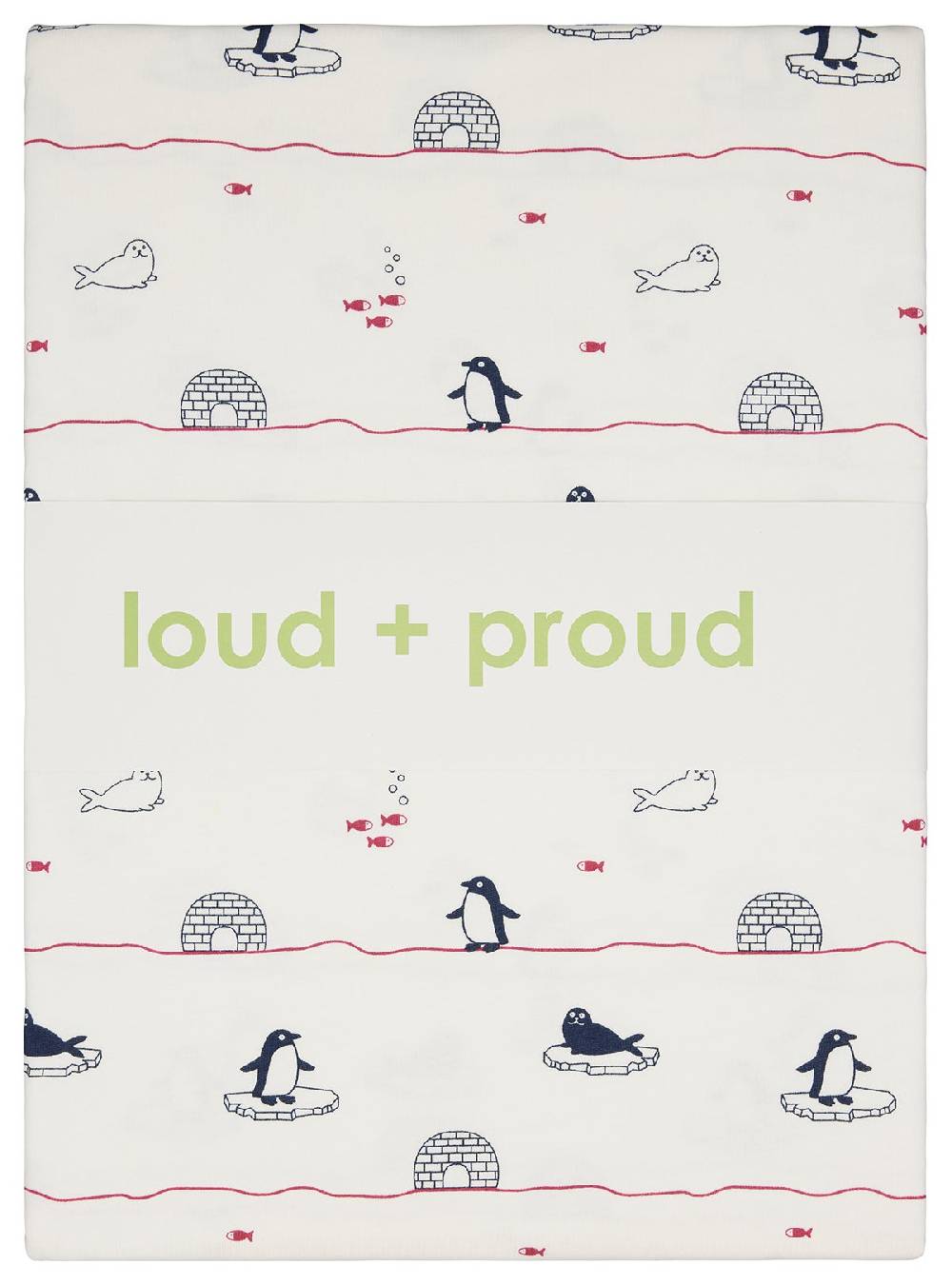 Loud Proud Jersey Bettwäsche-Set Für Kinder