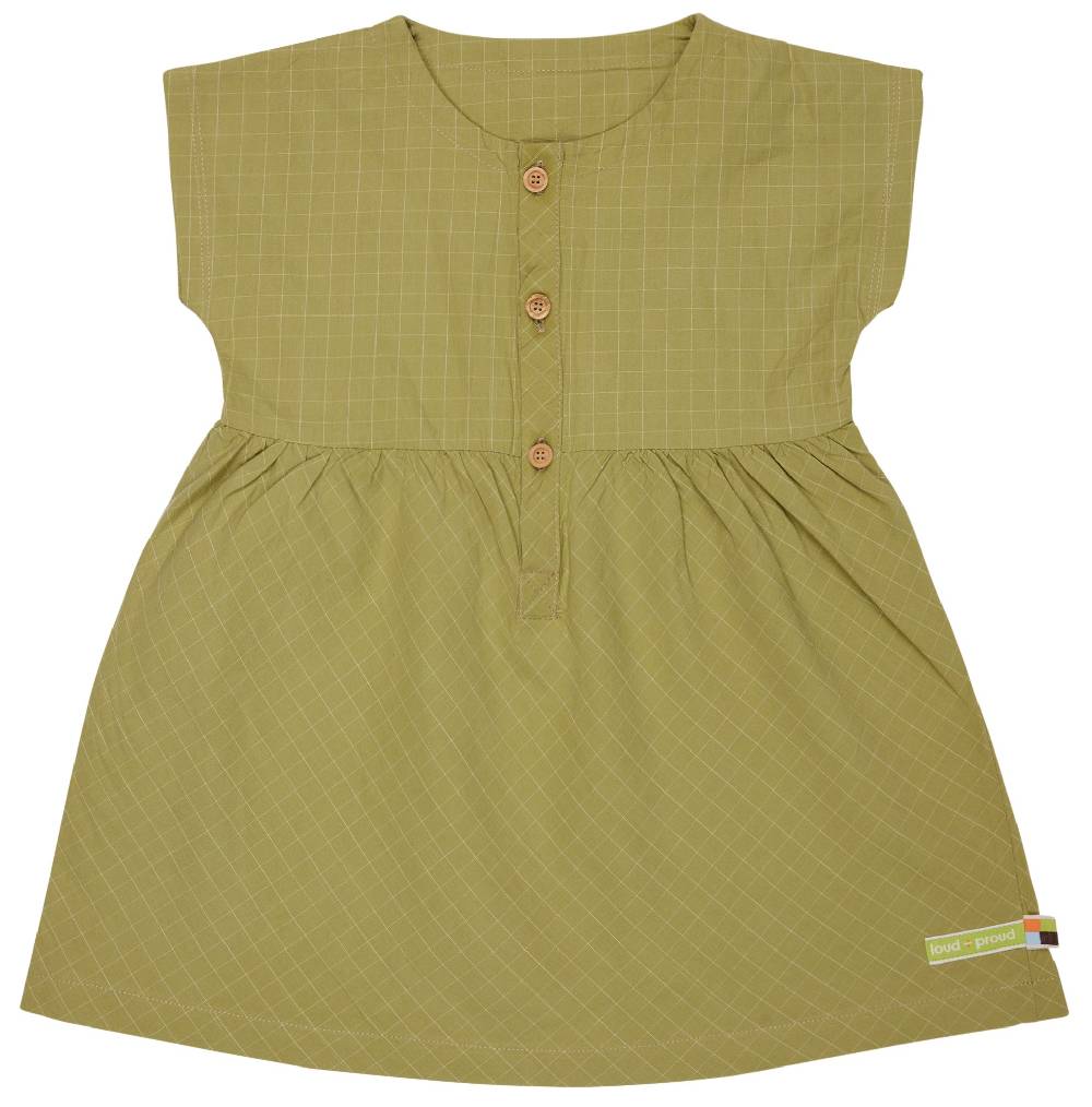 Loud Proud Kleid aus feinem Karo