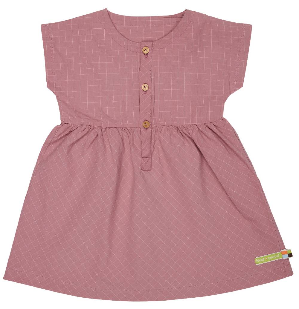 Loud Proud Kleid aus feinem Karo