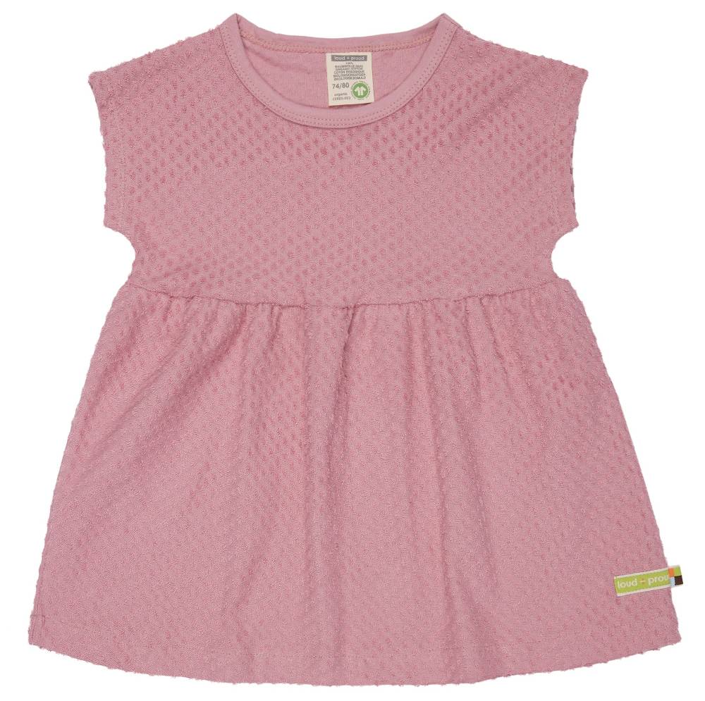 Loud Proud Kleid aus Frottee mit Punkten