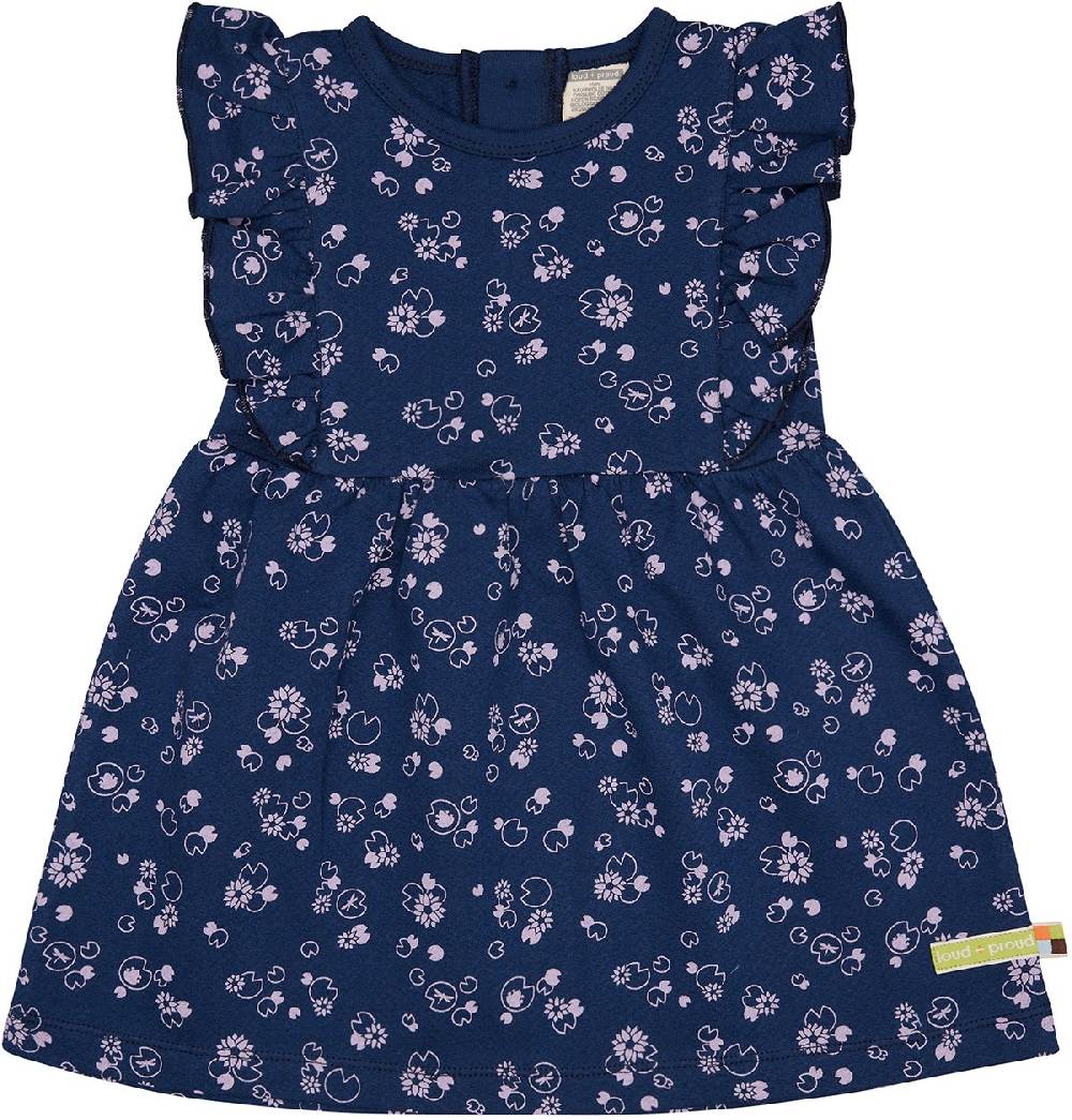 Loud Proud Kleid aus Musseline Jersey mit Druck