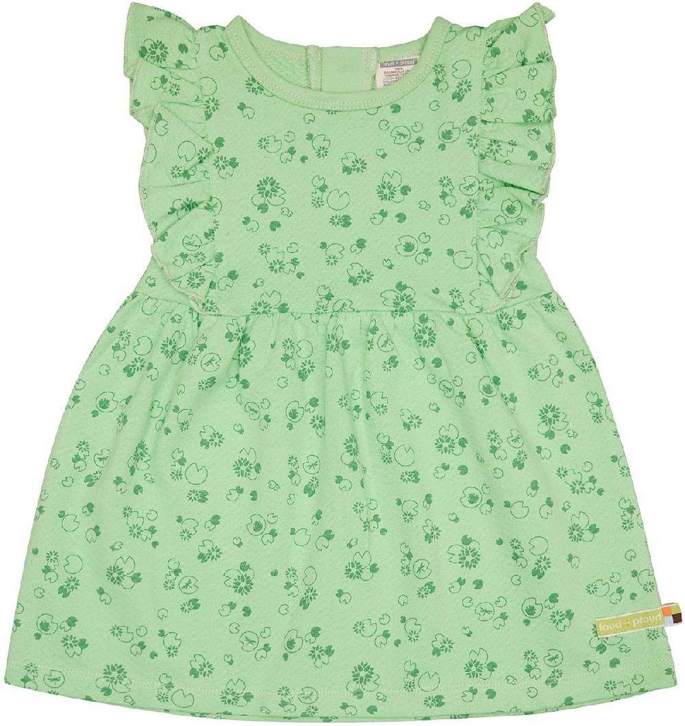 Loud Proud Kleid aus Musseline Jersey mit Druck