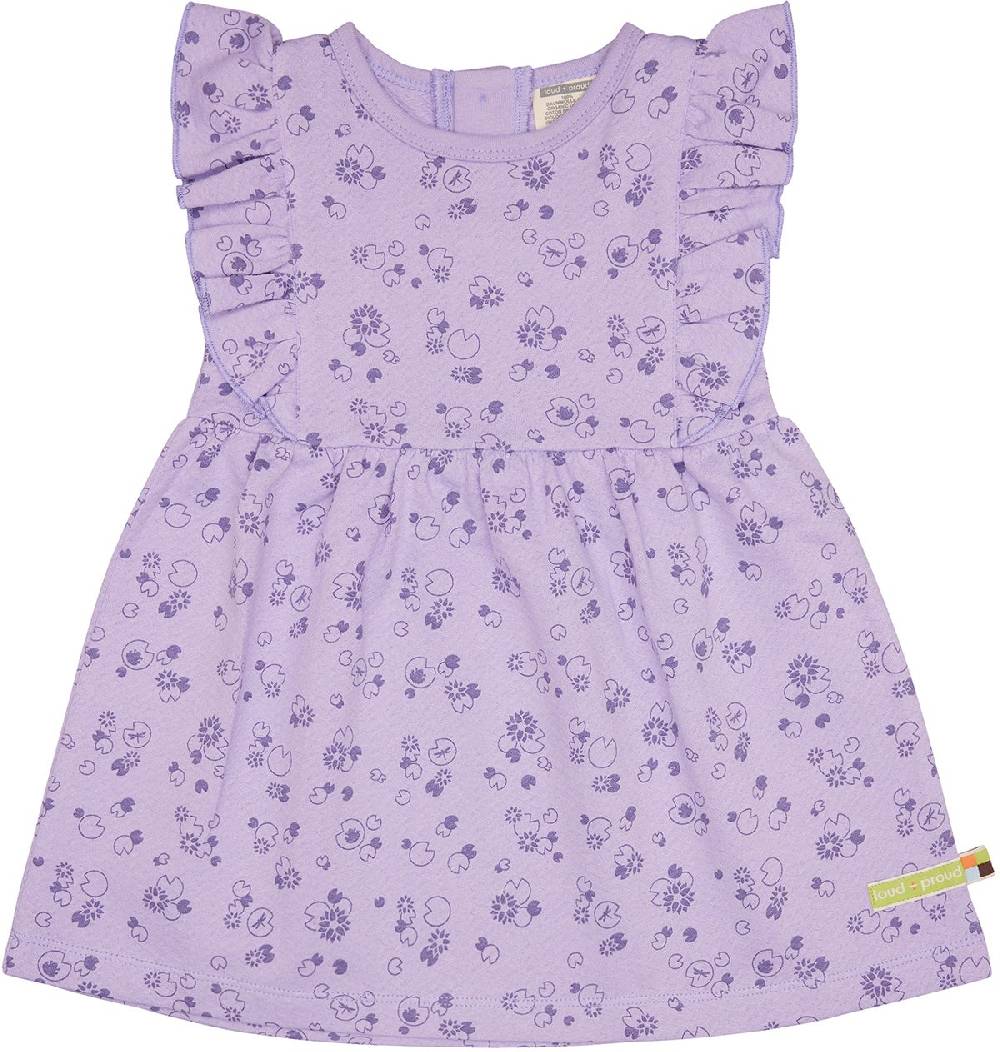 Loud Proud Kleid aus Musseline Jersey mit Druck