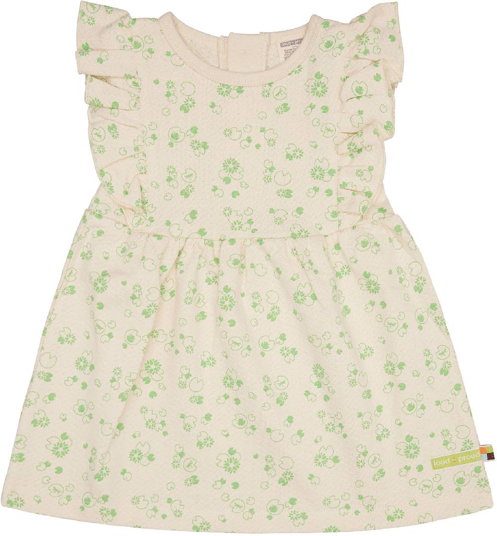 Loud Proud Kleid aus Musseline Jersey mit Druck