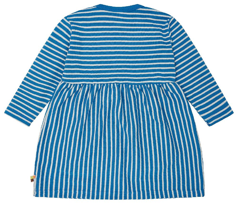 Loud Proud Kleid Langarm Gestreift Mit Rippe