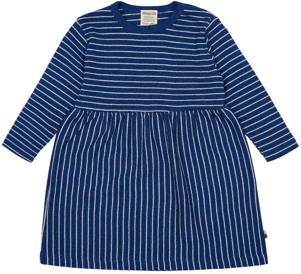 Loud Proud Kleid langarm gestreift mit Rippe